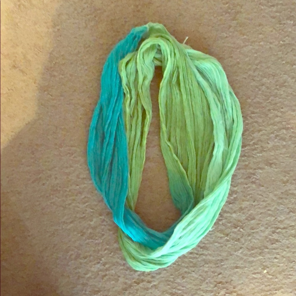 Ombré infinity scarf